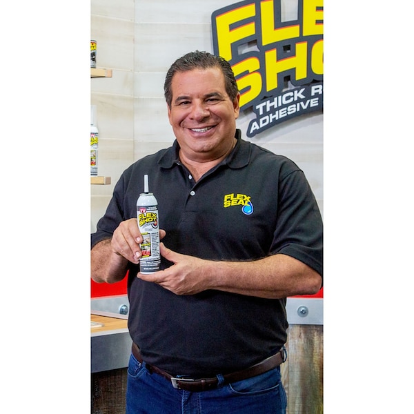 FLEX SEAL Family Of Products  White Rubber All Purpose Waterproof Sealant 8 Oz